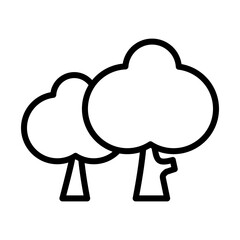Tree icon template