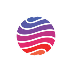 Circle Tech Style Logo design