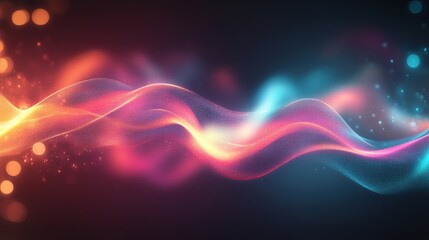 Soft light glow effect, subtle colors creating a warm and calming background with gentle, abstract light transitions