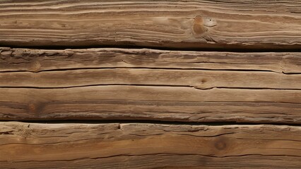 Fototapeta premium An organic, close-up view of natural wood grain, highlighting rich textures and earthy tones in browns and tans for rustic aesthetics.