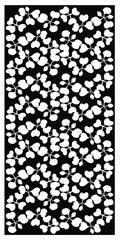 Vector room divider, Laser cut leaf panel, stencil divider. Wall art for home decor, room divider screens.	