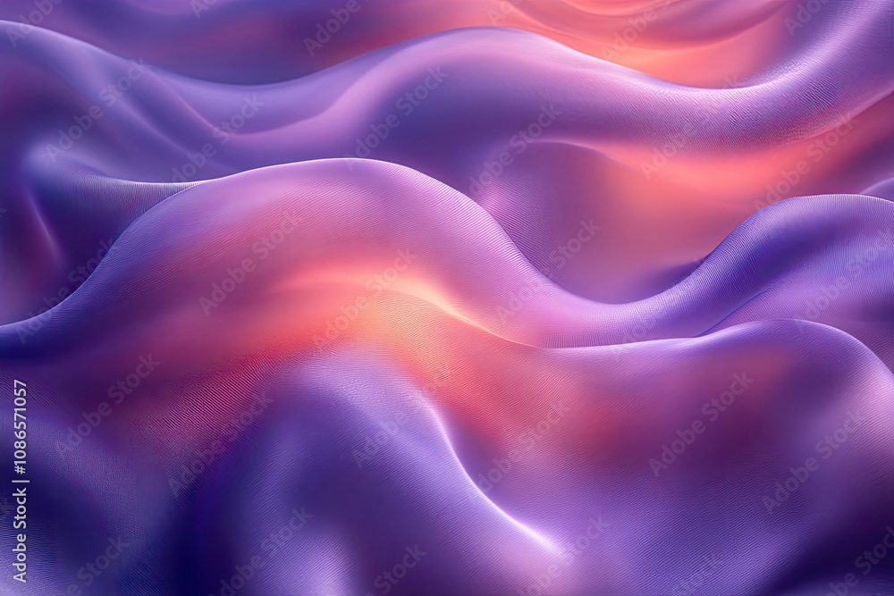 Poster abstract purple and pink waves. perfect for backgrounds and adding a touch of color to your design p