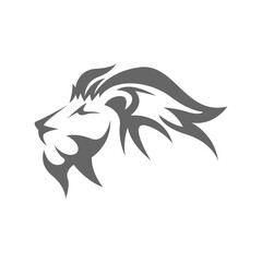 Lion logo icon design