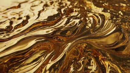 Obraz premium golden premium fluid background. design for background, poster, wallpaper and banner needs