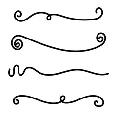 Hand drawing maker line collection vector