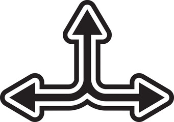 Junction Arrow Symbol
