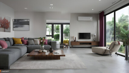 Fototapeta premium modern living room