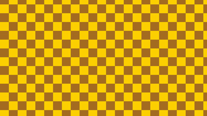 黄色い市松模様の背景
