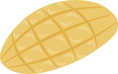 Slices of mango fruit vector illustration