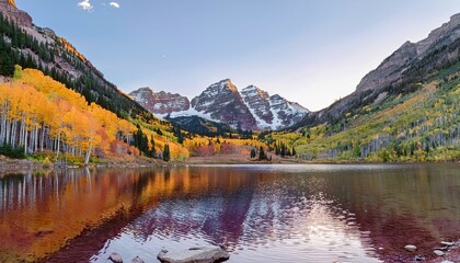 Obraz premium lake louise banff national park country