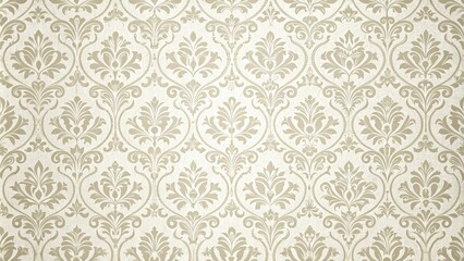 Damask seamless wallpaper background, luxurious fabric texture, elegant damask pattern, classic look, ornate decorations