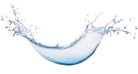 High-Quality PNG of Flowing water splash isolated &ndash; High Resolution