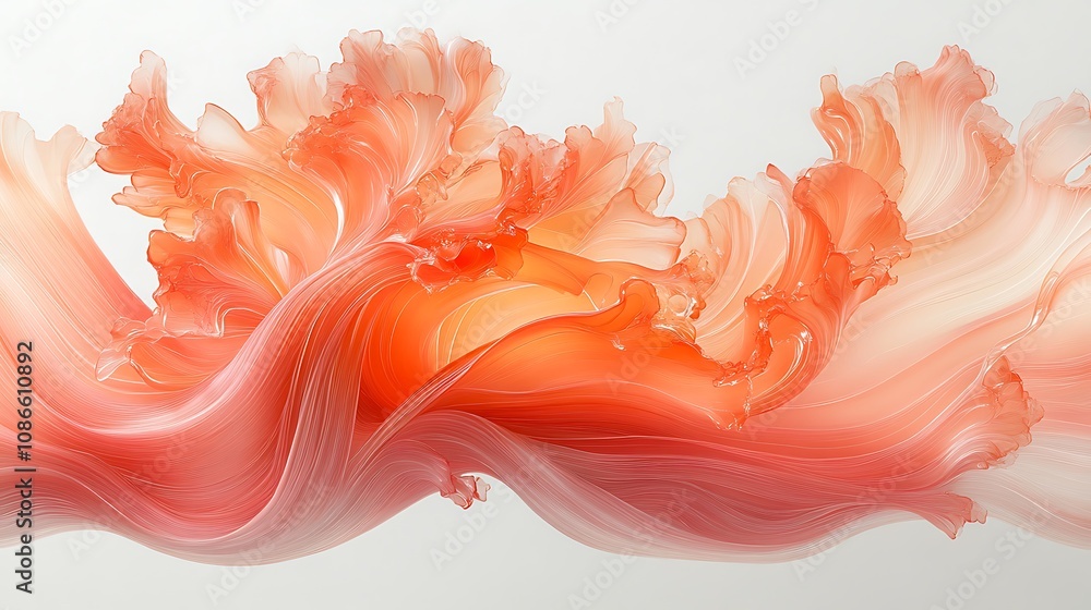 Poster vibrant fragmented glass elements flowing in an explosion of colorful abstract design, emphasizing f