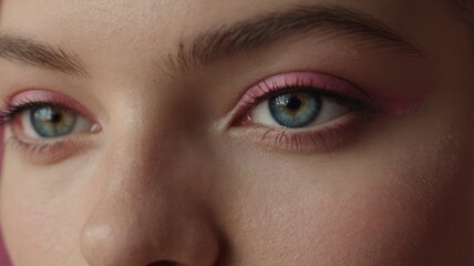Naklejka premium Colorful Eyeshadow Makeup