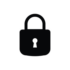 Locked and unlocked padlock icon collection. Set of close and open locks.