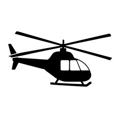 helicopter vector illustration