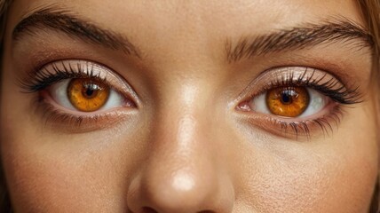 Naklejka premium Close-up of a Woman's Eye