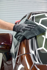 Detailing car, nano ceramic glass coating, car care