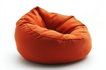 bean bag isolated on white background with clipping path.