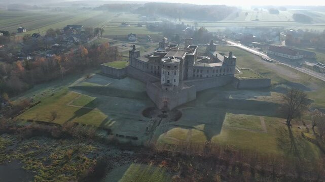 Krzyżtop&oacute;r Castle in Ujazd, Poland.