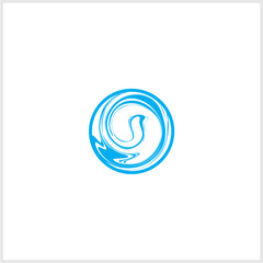 logo circle twirl