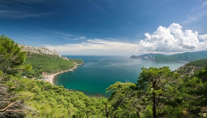 lake in the mountains