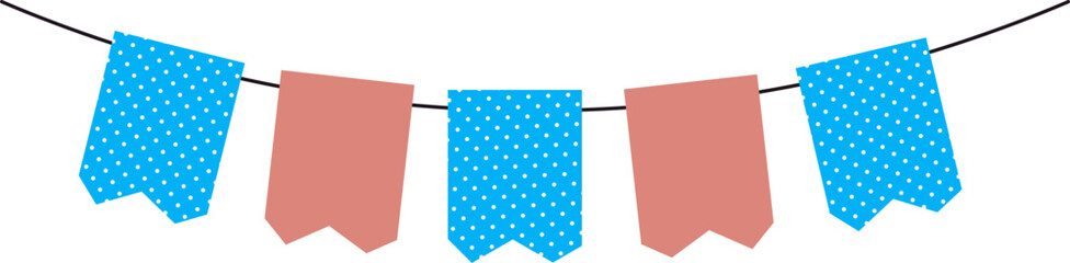 Polka Dots Party Flag