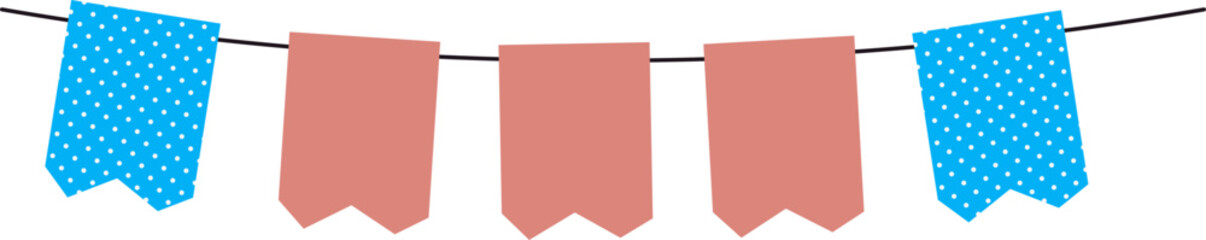 Polka Dots Party Flag