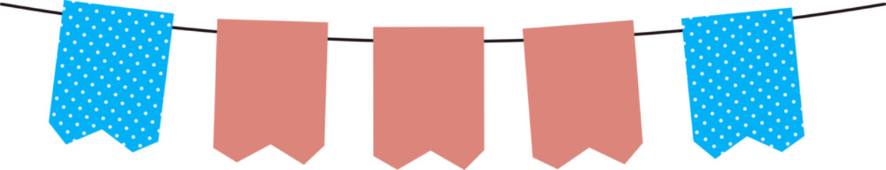 Polka Dots Party Flag