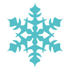 Christmas Snowflake Illustration