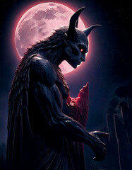 Fototapeta premium Gargoyles and Fantasy Creatures.
