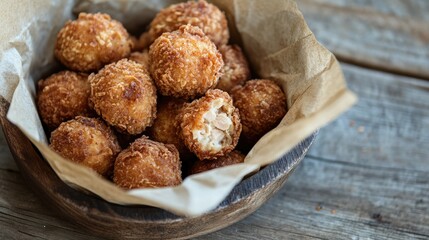 Crispy fried chicken