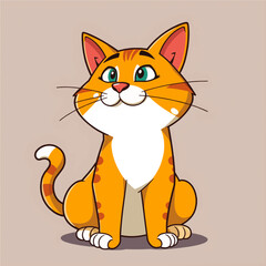 Obraz premium cat vector