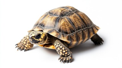 Fototapeta premium Close-up Portrait of a Yellow-footed Tortoise