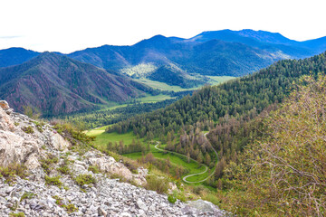 Pass. Altai Mountains