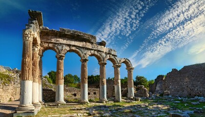 Obraz premium roman amphitheater in pula country