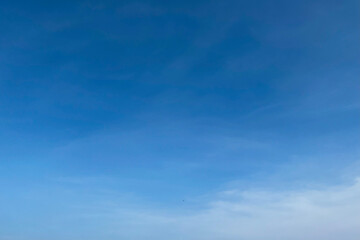 beautiful blue sky background