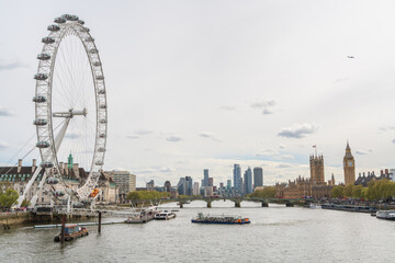 The Great Clock, or Big Ben, Great Bell of the Great Clock of Westminster, London