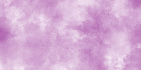 Surreal purple clouds with white stains, storm purple clouds texture grunge, abstract paper purple powder dust paint purple explosion, abstract neon magenta watercolor background.