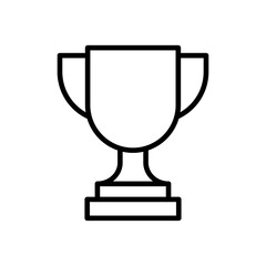 Award icon linear logo isolated