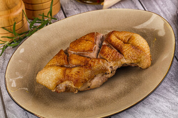 Delicous roasted duck breast fillet