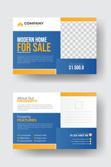 Property sale postcard design, EDDM Postcard, Landscape flyer or Landscape brochure cover design
