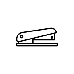 Stapler icon linear logo isolated