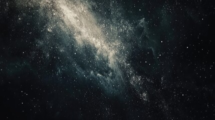 Obraz premium A stunning view of the galaxy filled with stars and cosmic dust, creating a mesmerizing night sky.