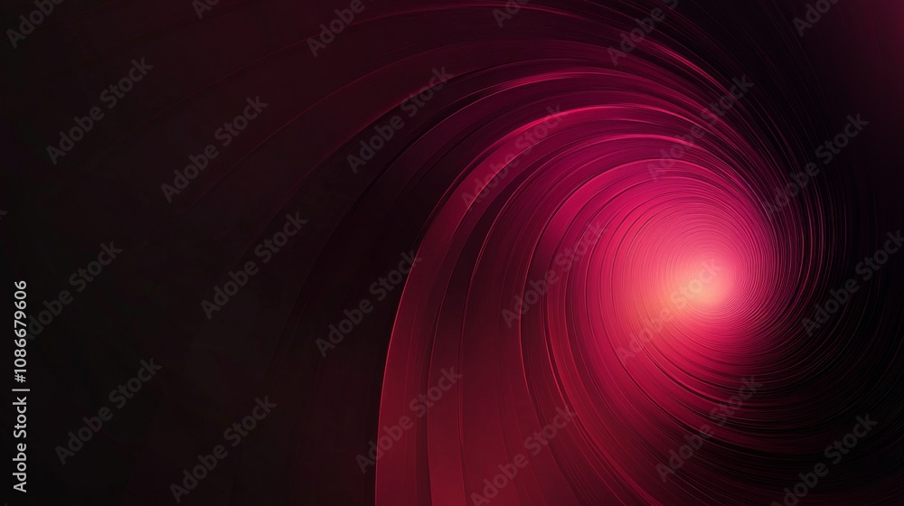 Poster abstract swirling pattern with shades of deep red and purple creating a mesmerizing design that evok