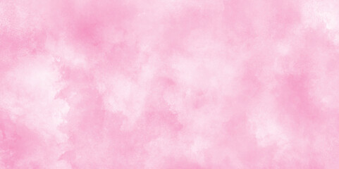 Stain artistic hand painted texture of pink, pastel hand painted watercolor of pink texture, White smoky watercolor painting on old paper texture, Pink rose tone abstract texture with cloudy stains.