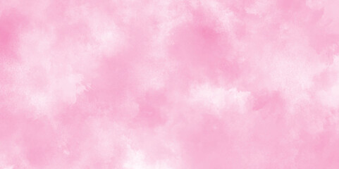 Stain artistic hand painted texture of pink, pastel hand painted watercolor of pink texture, White smoky watercolor painting on old paper texture, Pink rose tone abstract texture with cloudy stains.