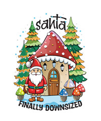 Santa Finally Downsized