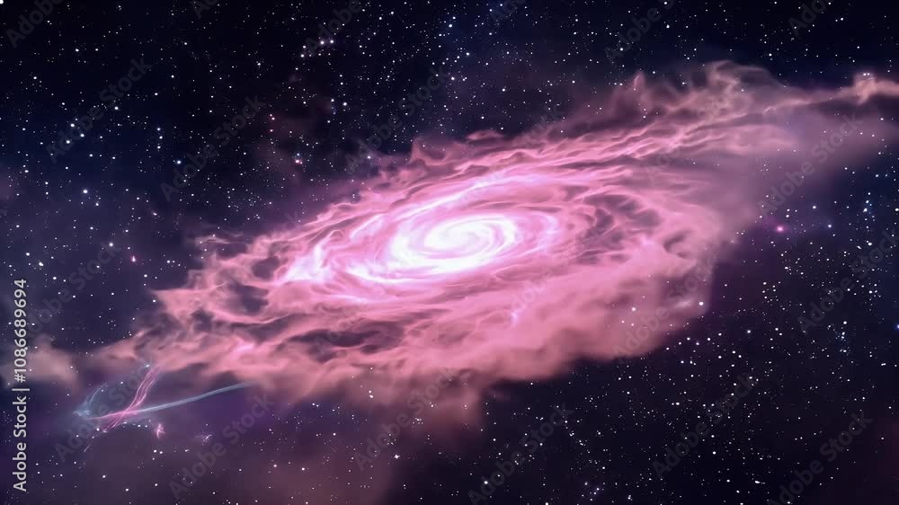 Wall mural sci fi introductions cosmic themed intros discovery documentaries planet abstract background milky w