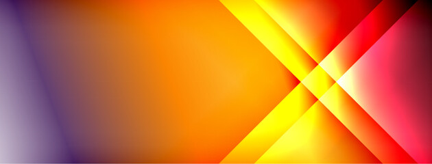 Dynamic shadow lines with gradient colors geometric background